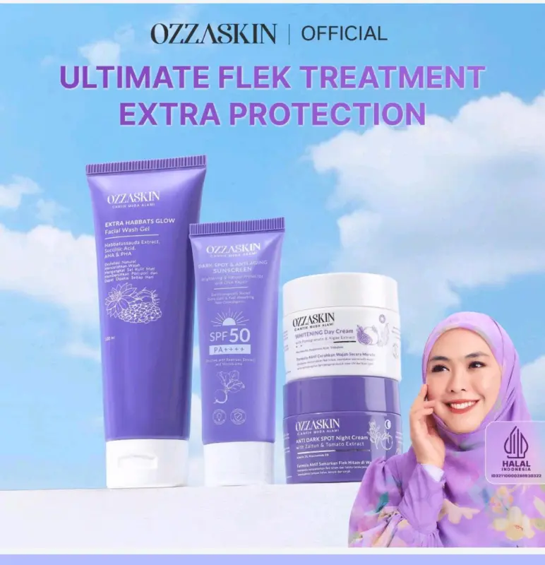 skincare penghilang flek hitam ampuh ozzaskin original bintaro